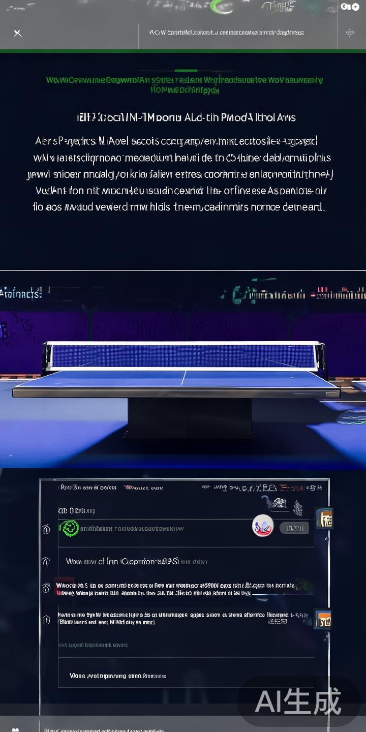 皇冠乒乓球体育比分实时更新与全面比赛数据深度分析指南