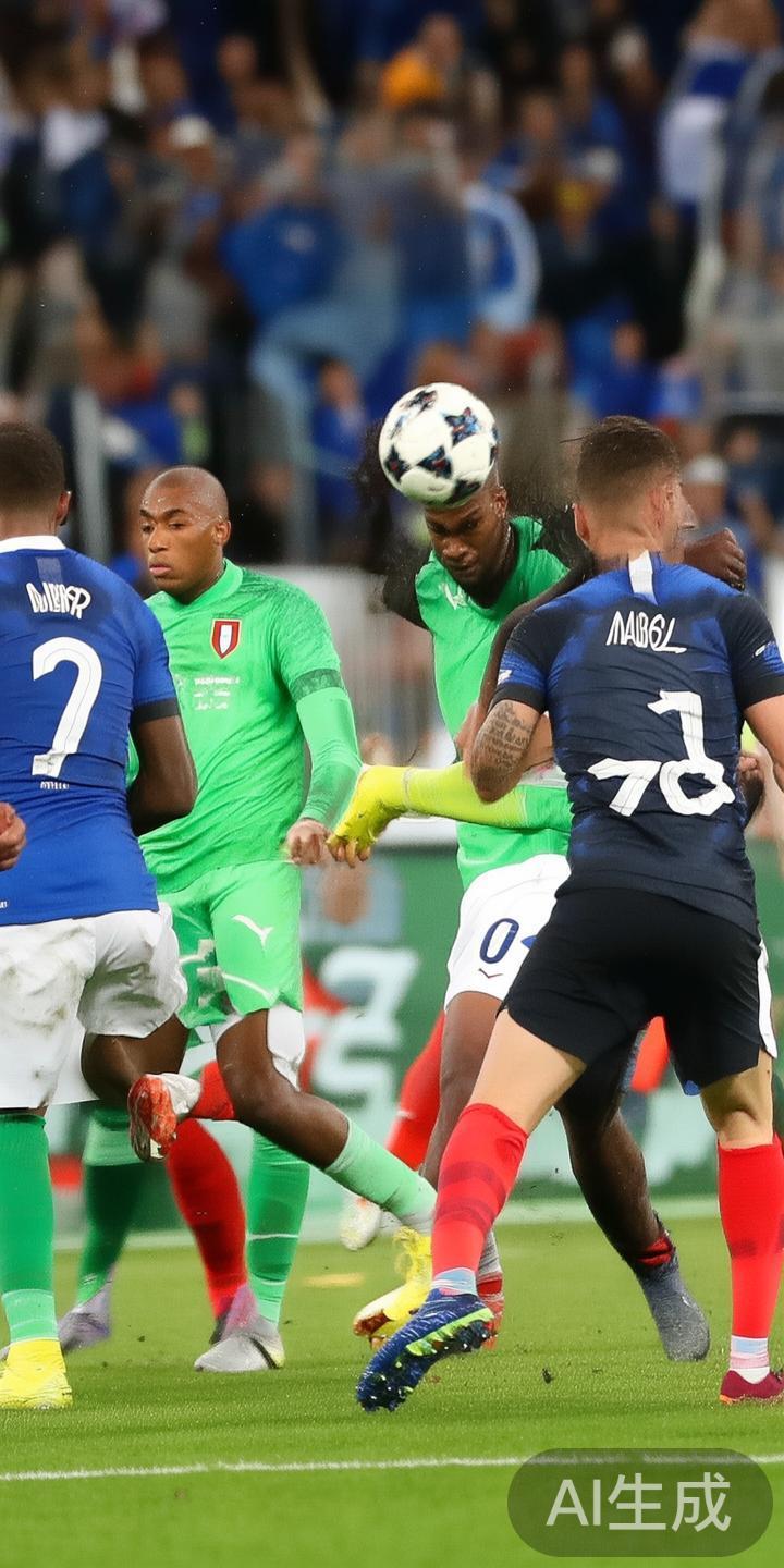 在近期的一场焦点战中，法国队与意大利队展开激烈角逐